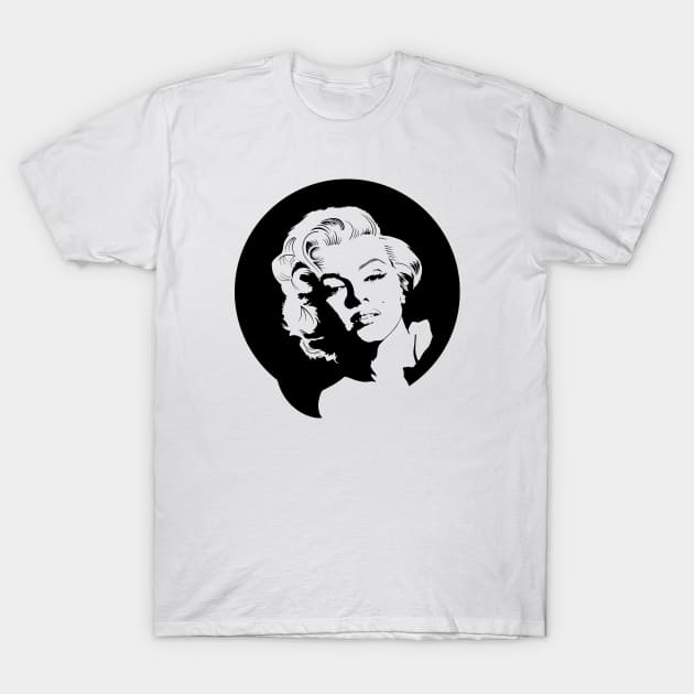 Marilyn Monroe Artwork T-Shirt by Utopia Shop